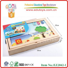 promotional discounts magnetic game OEM Magnet shape game box magnetic writing board EZ2042-1
